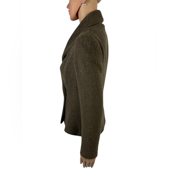 Ralph Lauren Purple Label Womens 4 Sweater Cardigan Green Wool Cashmere Jacket - Picture 3 of 12